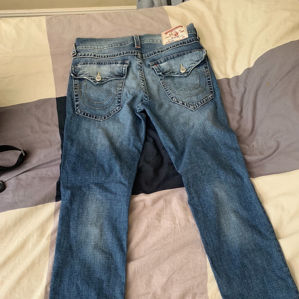 True Religion Men's Designer Jeans Slim Size 33